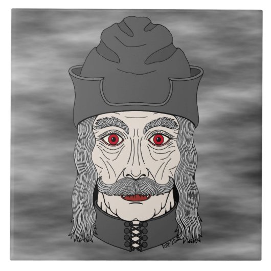 Graaf Dracula 2026 Tegeltje (Voorkant)