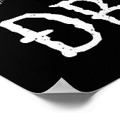 Graaf Dracula Halloween Vampire Poster (Hoek)