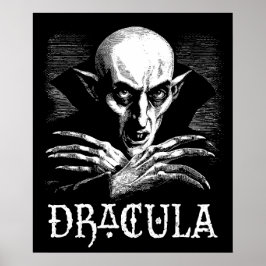 Graaf Dracula Halloween Vampire Poster