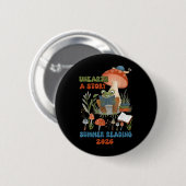 Graaf een verhaal zomeren leesprogramma 2026 Kikke Ronde Button 5,7 Cm (Voorkant /achterkant)