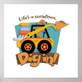 Graaf erin! Poster (Voorkant)