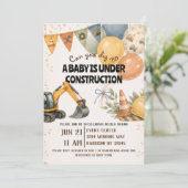 Graaf Het Babyborrel voor Bouwproject Kaart (Staand voorkant)