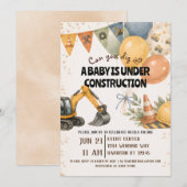 Graaf Het Babyborrel voor Bouwproject Kaart (Voorkant / Achterkant)