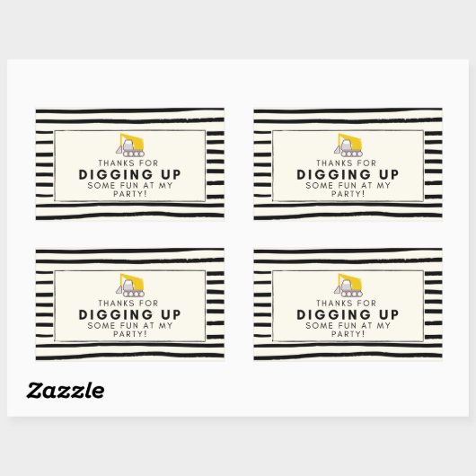 GRAAF HET! Party Favor Sticker (Vel)