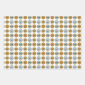 Graaf het patroon jongens inpakpapier vel (Voorkant)