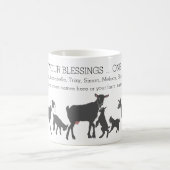 Graaf je zegeningen voor GOAT LOVERS Koffiemok (Center)