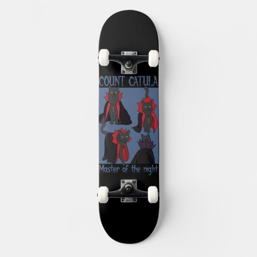 Graaf Katula Meester van de Nacht Persoonlijk Skateboard (Voorkant)