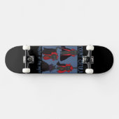 Graaf Katula Meester van de Nacht Persoonlijk Skateboard (Horizontaal)