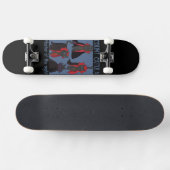 Graaf Katula Meester van de Nacht Persoonlijk Skateboard (Horizontaal)
