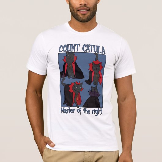 Graaf Katula Meester van de Nacht T-shirt (Voorkant)