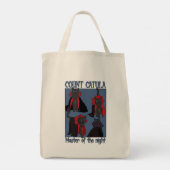 Graaf Katula Meester van de Nacht Tote Bag (Achterkant)