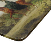 Graaf op Horseback (Elegant Brown Horse) Snijplank (Hoek)