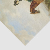 Graaf op Horseback (Elegant Brown Horse) Tissuepapier (Detail)