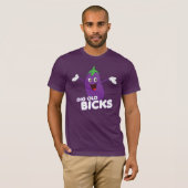 GRAAF OUDE KRENGEN OP T-SHIRT (Voorkant volledig)