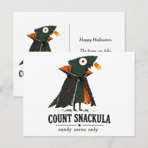 Graaf Snackula Baardagaam Kunst Briefkaart