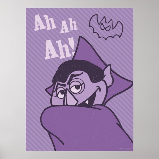 Graaf Telgraaf - Ah Ah Ah! Poster (Voorkant)