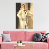 Graaf van Dalhousie door John Singer Sargent Canvas Afdruk (Insitu (Woonkamer))
