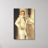 Graaf van Dalhousie door John Singer Sargent Canvas Afdruk (Voorkant)