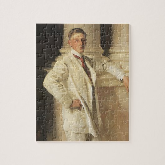 Graaf van Dalhousie door John Singer Sargent Legpuzzel (Verticaal)