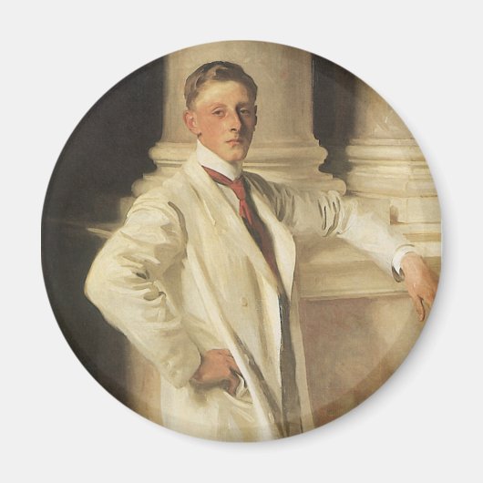 Graaf van Dalhousie door John Singer Sargent Magneet (Voorkant)