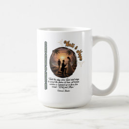 Graaf van Monte Cristo Wacht & Hoop Zonsondergang Koffiemok