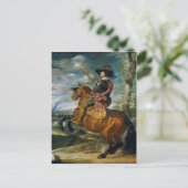 Graaf van Olivares van Diego Velazquez 1634 Briefkaart (Staand voorkant)