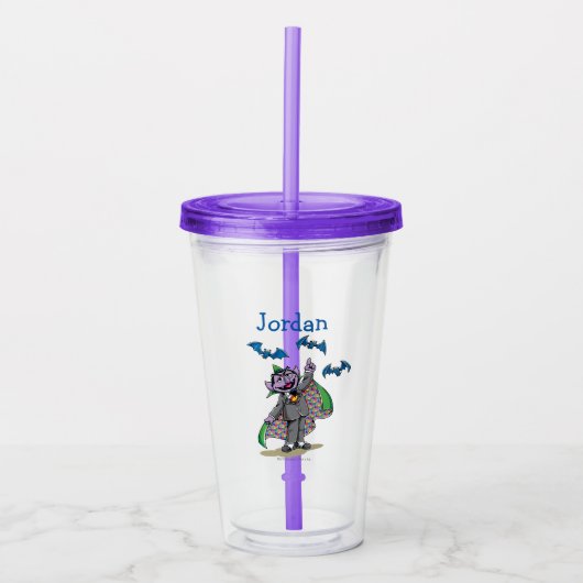 graaf von Count Acryl Drinkbeker (Voorkant)