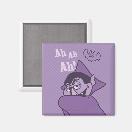 Graaf von Count - Ah Ah! Magneet (Voorkant / Achterkant)