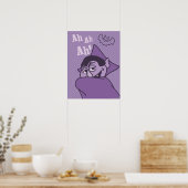 Graaf von Count - Ah Ah! Poster (Keuken)