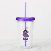 Graaf von Count - Ah! | Jouw namen toevoegen Acryl Drinkbeker (Voorkant)