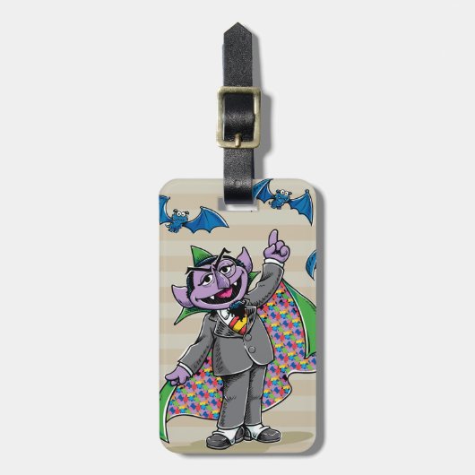 graaf von Count Bagagelabel (Voorkant verticaal)