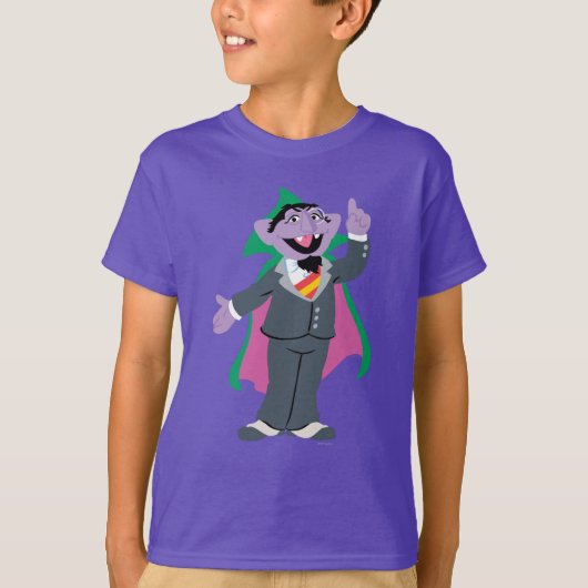 Graaf von Count Klassieke Stijl T-shirt (Voorkant)