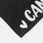 Graaf voor Cure Ribbon Volleybal Borstkanker Aware Fleece Deken (Hoek)