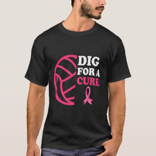 Graaf voor een remedie borstkanker bewustzijn Voll T-shirt