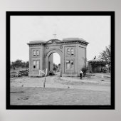 Graafkade in Gettysburg 1863 Poster (Voorkant)