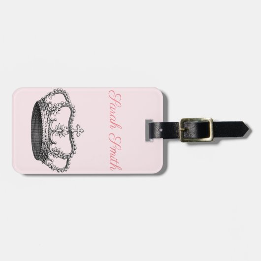  graafkroon bagagelabel (Voorkant horizontaal)