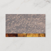 Graafmachine | Bouw | Hout | Grond Visitekaartje (Achterkant)