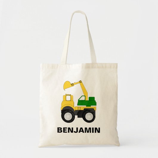 Graafmachine Digger constructie Kind Tote Bag (Voorkant)