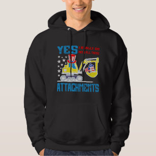 Graafmachine Ex Ja Ik heb al deze bijlagen nodig Hoodie