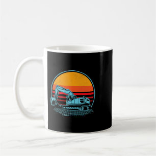 Graafmachine Ex Retro Sunset esthetische grafische Koffiemok