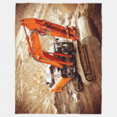 GRAAFMACHINE FLEECE DEKEN (Voorkant)