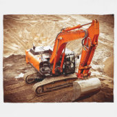 GRAAFMACHINE FLEECE DEKEN (Voorkant (Horizontaal))