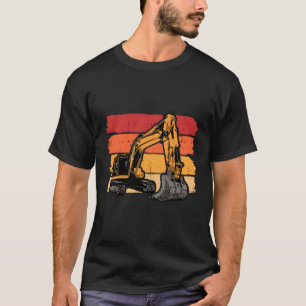 Graafmachine Graven Vrachtwagen Voorlader T-shirt