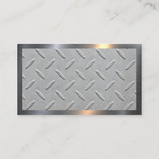 Graafmachine | Grondverzetmachine | Metaal Staal Visitekaartje (Achterkant)