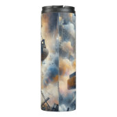 Graafmachine macht: bouw, stof, lucht thermosbeker (Achterkant)