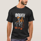 Graafmachine Operator Skeleton Digger Heavy - Graa T-shirt (Voorkant)