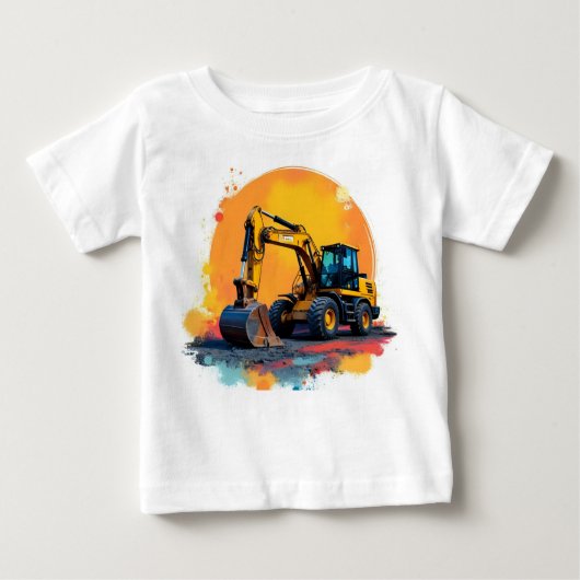 Graafmachine Shirt Kinderen (Voorkant)