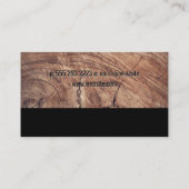 Graafmachine Visitekaartje (Achterkant)