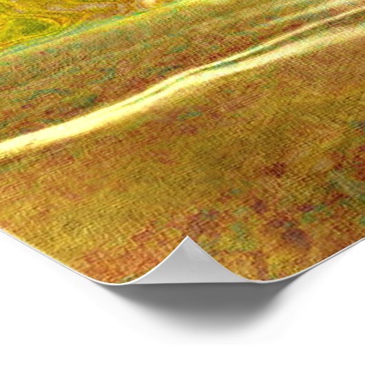 Graafmachine voor aardverschuiving met schitterend poster (Hoek)