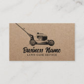  graafmachine voor graszorg en landschapsontwerp visitekaartje (Voorkant)